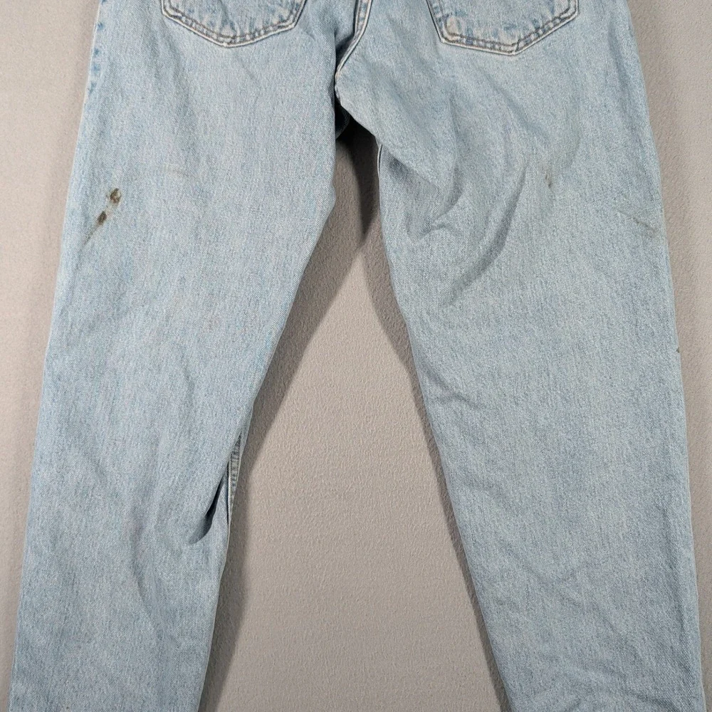 Levi's 560 Jeans Men 30x34 Light Blue Cotton Loose Fit Tapered Leg Denim‎